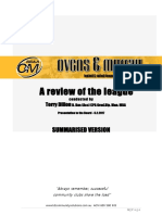 Ovens and Murray Dillon Report