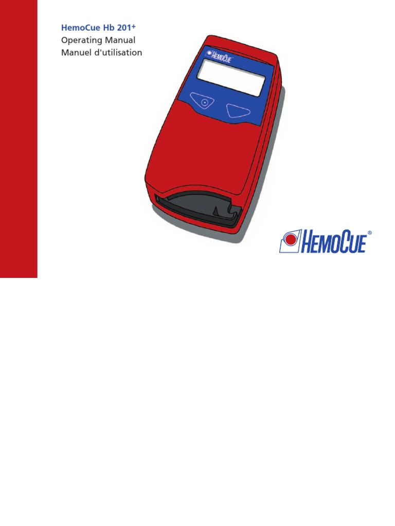 Manuel d'utilisation HemoCue Hb 201+ | PDF | Date de durabilité ...