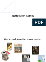 Narrative in Games