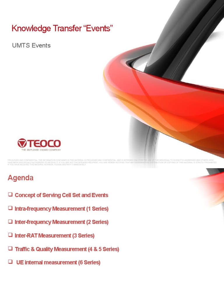 UMTS Events | PDF