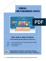 Buku Manual SIMAN - Pemutakhiran Data BMN - 20160629