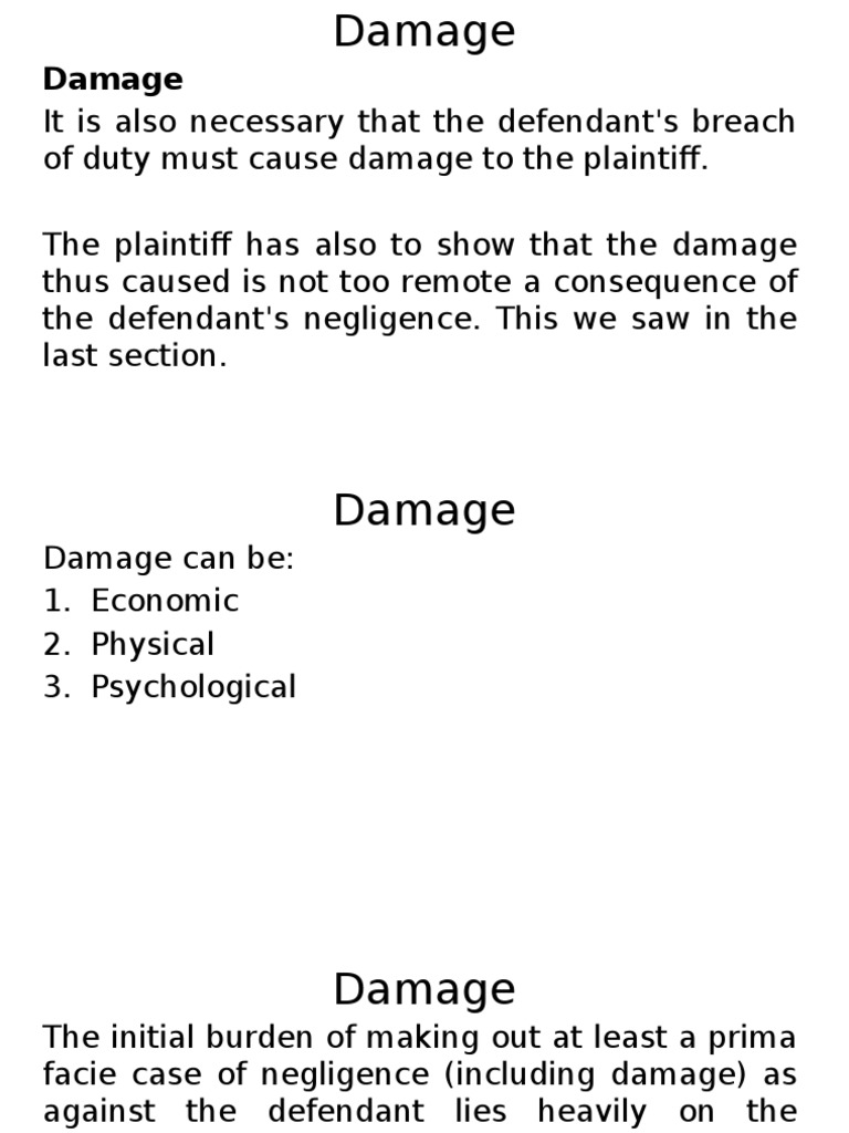 4 PDF Negligence Contributory Negligence