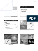 Today's Class: Parasitic Classification