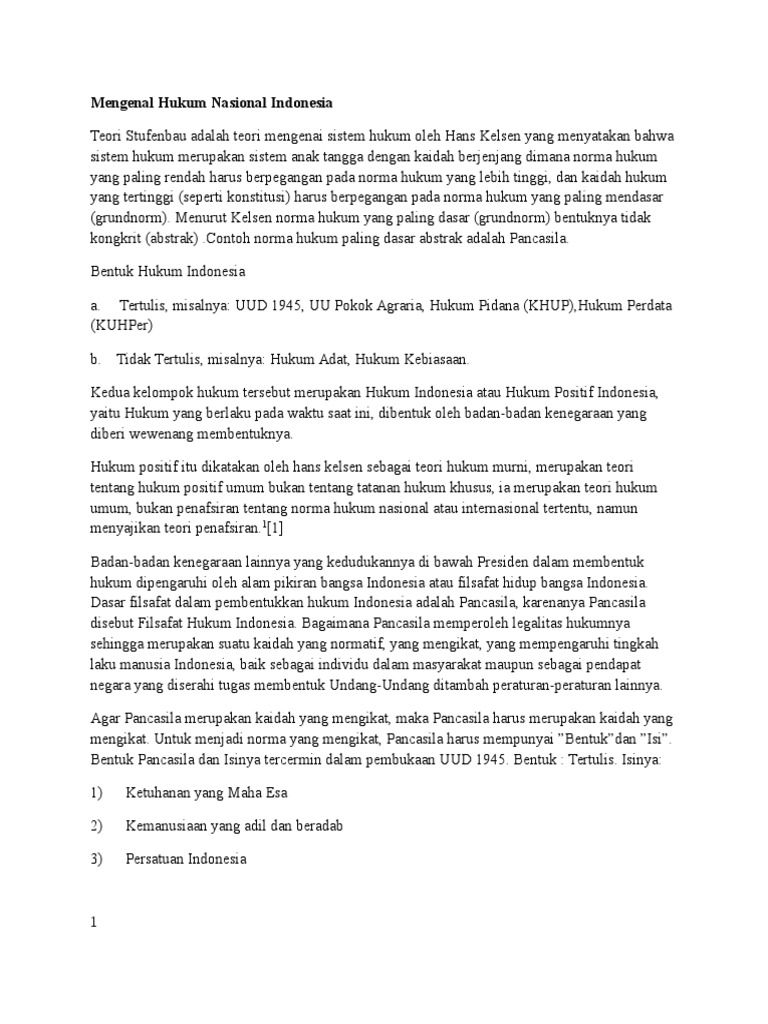 Teori Grundmorm Hans Kelsen Pdf