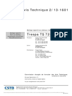 Bardage Rapporté Sur Plateaux Métalliques - Trespa TS 725