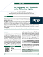 The Implication and Significance of Beta 2 Microglobulin