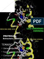 1ra Clase Proteinas 2014 BIOQUIMICA UNSA