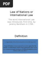 Intrrnational Law