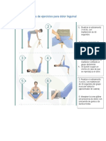 Pauta de Ejercicios para Dolor Inguinal