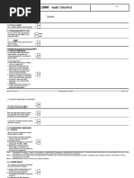 ISO 9001 2008 Audit Checklist