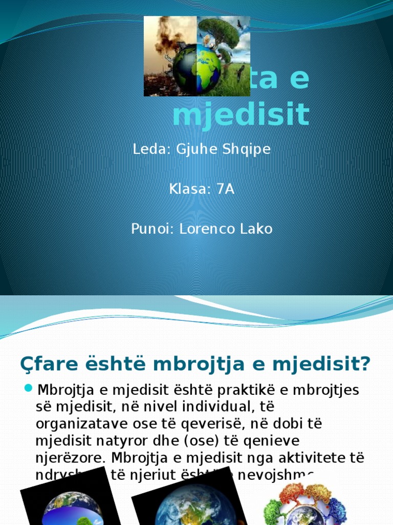 Ndotja e Mjedisit | PDF