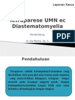 Slide Lapkas Diastematomyelia