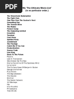 List Film | PDF | Ghosts | Leisure
