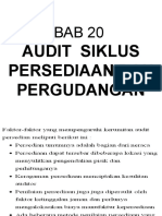 Bab 20 - Audit Siklus Persedian & PGudangan