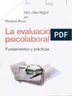 Evaluacion Psicolaboral - Fundamentos y Prácticas PDF