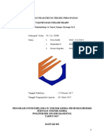 Laporan Praktikum Teknik Perawatan Valves Dan Steam Traps