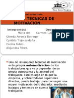 1.4 Tecnicas de Motivacion