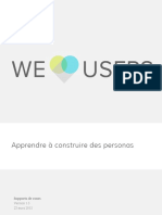 Weloveusers - Apprendre Construire Personas V1.5 PDF