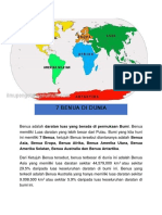 Benua Adalah Daratan Luas Yang Berada Di Permukaan Bumi