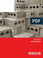 Catalogo MATERIALES de Construccion