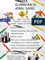 Keselamtan Di Makmal Sains