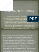 Mineria en Colombia