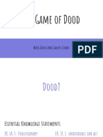 The Game of Dood