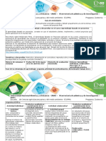 Guía de Actividades y Rúbrica de Evaluación - Fase 3 Debatir y Desarrollar El Proyecto Planteado Sobre Nutrición y Bioseguridad