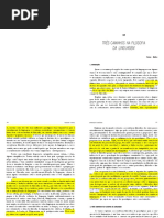 Martins, Helena. Tres Caminhos