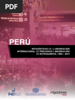 Estadisticas Emigracion Inmigracion 1990 2015 - InEI OIM