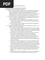 Download APES Notes - Chapter Nine The Production and Distribution of Food by irregularflowers SN34402855 doc pdf