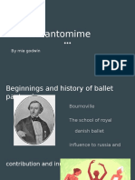 Ballet Pantomime