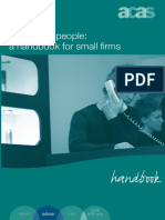 Employing People A Handbook For Small Firms Accessible Version