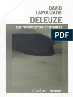 Lapoujade - Deleuze. Los Movimientos Aberrantes