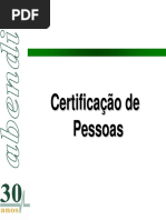 Certificação de Pessoas PDF