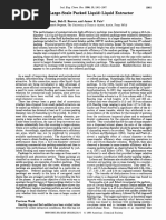 Performance of Packed Extraction Tower