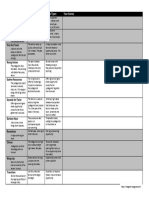 Pacing Planning Sheet