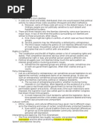 AP American Government: Chapter 18: Civil Liberties