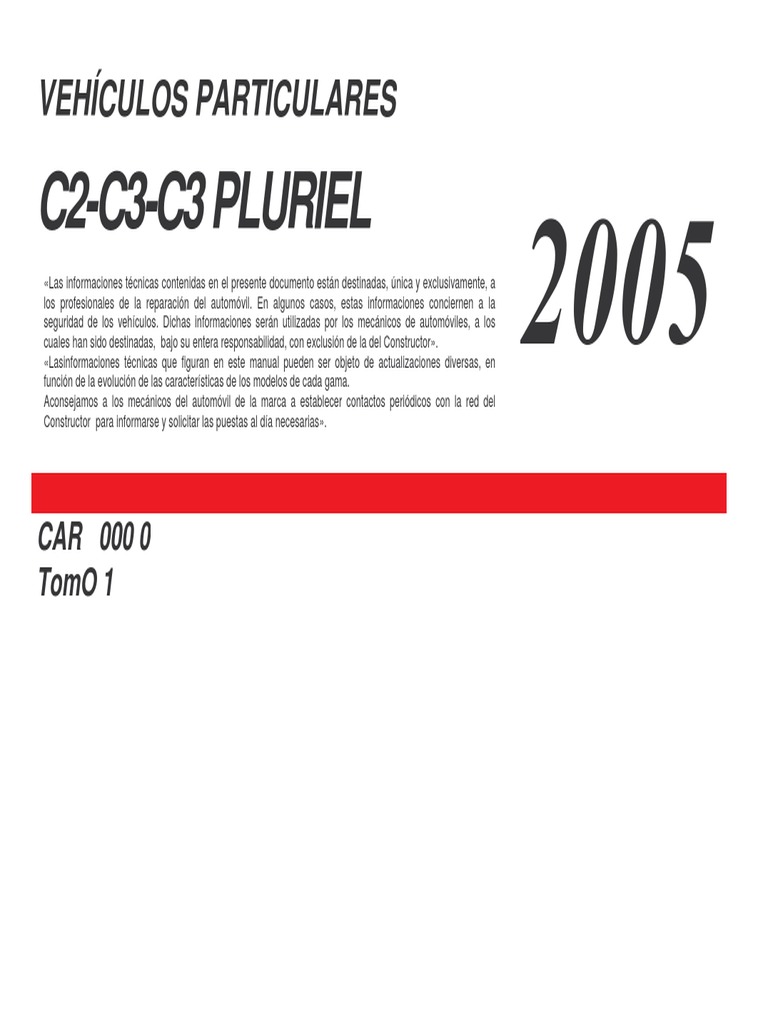 Manual Citroen C3 PDF | PDF | Máquinas | Vehículos