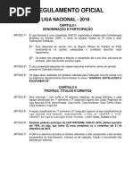 VOLEI Regulamento Oficial Liganacional 2016
