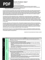 Tennessee's State Mathematics Standards - Grade 7