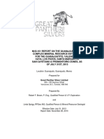 NI 43-101 Report On The Guanajuato Mine July 2013 - Final For Filing PDF
