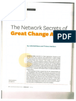 The Network Secrets of Great Change Agents