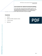 NCCI SN003 Elastic Critical Moment For LTB PDF