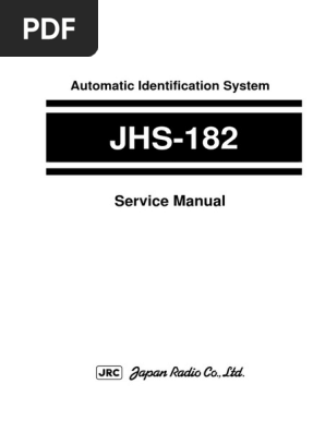 JHS 182 Service Manual