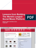 FOWA 2007: Last.FM - Lessons from Building The World’s Largest Social Music Platform (by Matt Ogle & Anil Bawa Cavia)