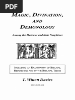 Magic, Divination and Demonology