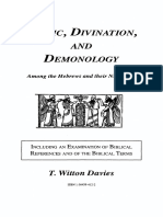 Magic, Divination and Demonology