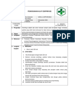 Penggunaan Alat Centrifuge