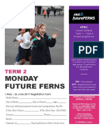 Monday Future Ferns Registration Form Term 2